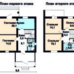планировка первого и второго этажа
